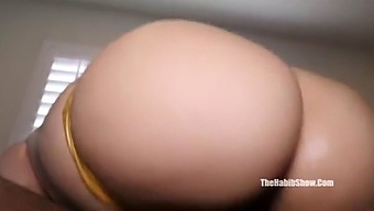 Mexican Ghetto Santana Red Gets Her Phat Ass Fucked Hard In The Habib Show