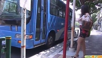 Public Japanese Oral Sex And Internal Ejaculation With Chinatsu In A Teen Orgy