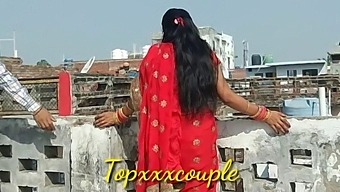 Indian Couple Shares A Steamy Session With Busty Milf
