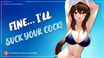 A Self-Assured Girl Gives A Sloppy Blowjob In This Pov Video