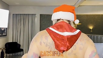 Mrs. Claus Seducing A Good Boy With Her Attractive Rear End. Watch The Complete Video On Cassiflix