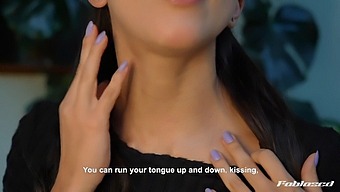 Teen (18+) Student Explores Her Sexuality In Hd Video