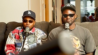Curlyrican Gets Some Hot Sex During A Podcast Interview