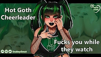 Goth Cheerleader Gives Oral And Fucks In Hd Pov