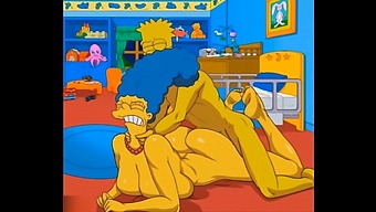 Marge'S Passionate Anal Session In Hentai-Inspired Video With Intense Squirting