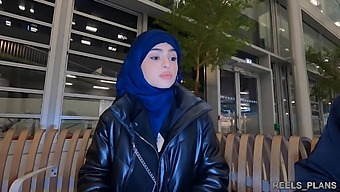 Nadja, A Veiled Iranian Woman, Experiences Anal Sex In A Toilet And A Corridor As A Payment For A Plane