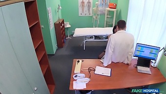 Wife Has An Affair With Her Doctor In His Office.